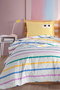 L'essentiel linge de maison Funny - Yellow Juego de Cubre Cama Individual